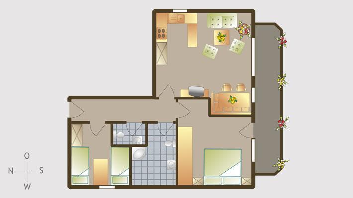 Haus Am Muehlenweg Lejlighed Oberstdorf